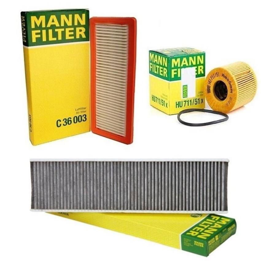 Mini Filter Service Kit 64319127516 - MANN-FILTER 1789262KIT